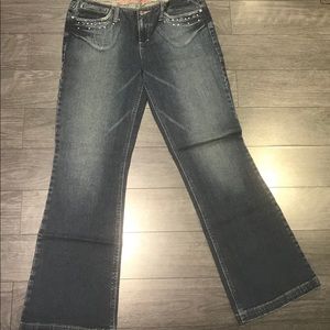 Delicious Lowrise Flare Leg Jeans Size 13